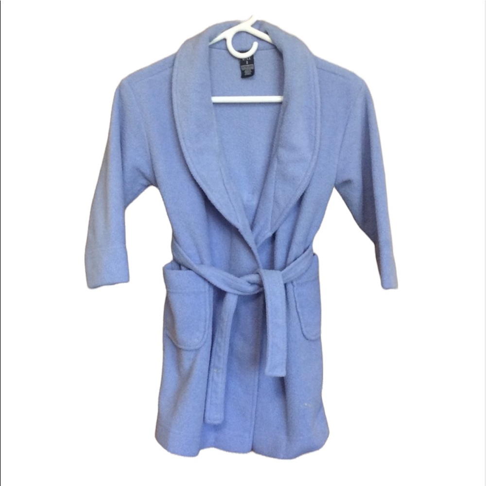GAP KIDS Long Sleeve Robe with Tie Belt & Pockets